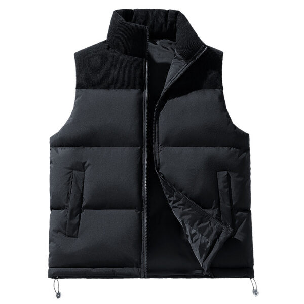 New Men's Color Blocked Vest For Autumn And Winter - Image 2