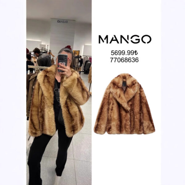 Women's Fur Coat Warm Plus Size - Image 5